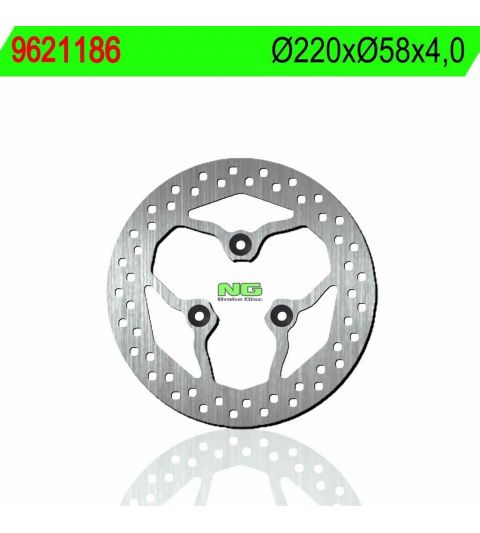 DISCO DE FRENO TRASERO DALEIM S2 250 C.C. R: 9621186