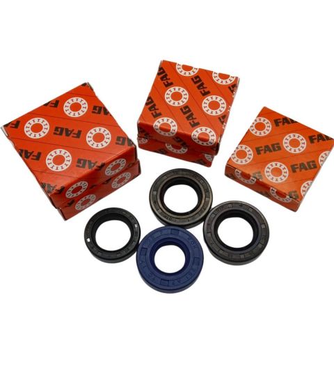 KIT RODAMIENTOS Y RETENES MOTOR DERBI VARIANT STAR 5 R: AP3150