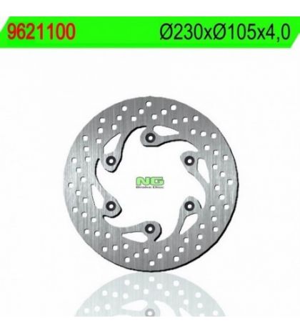 DISCO FRENO DELANTERO YAMAHA / SUZUKI 1100 C.C. - NG - 9621100