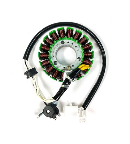STATOR YAMAHA X MAX 125 CC. 06/17 TRIFASE 18 POLOS CON PICK-UP 2 CABLES R: 04163077