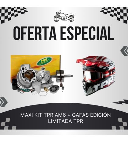 MAXI KIT TPR AM6 + GAFAS EDICIÓN LIMITADA TPR R: MXG
