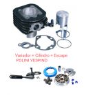 KIT POLINI VESPINO ( VARIADOR + ESCAPE + CILINDRO 65 C.C. ) R: K65ESV9