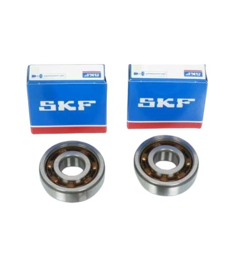 KIT ( 2 RODAMIENTOS 6204 ) TN9 C4 SKF R: 6204SKFC4