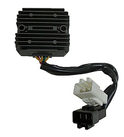 REGULADOR JAPONÉS HONDA S. WING 125 07/12 SH541-RA - 12V - TRIFASE - CC - 6 CABLES - 2 CONECTORES R: 04175994