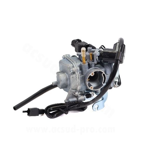 CARBURADOR KYMCO 50 AGILITY 12" E5 2021 / PEUGEOT KISBEE 50 4T,SYM 50 FIDDLE II / JET 4 E4 2018-2020 ( SVB18 18J ) R: 110305