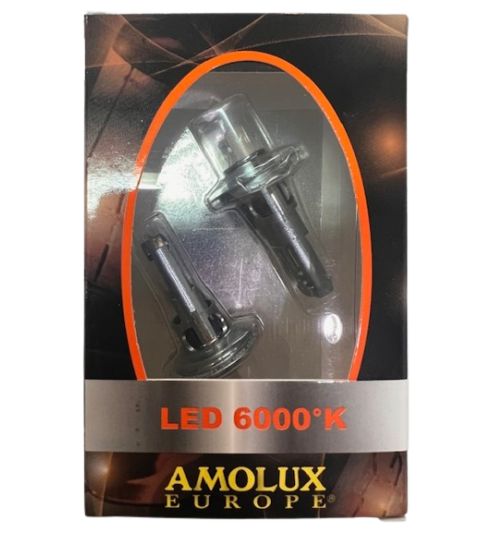 KIT 2 LÁMPARAS H7 LED 12V 22W HOMOL. (E-4) 6000ºK C/ VENTILADOR R: 779LED2VEN