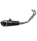 ESCAPE YAMAHA T MAX 530 IE. 17/19 ( HOMOLOGADO ) E4 NEGRO / CARBONO YASUNI R: TUB360BC