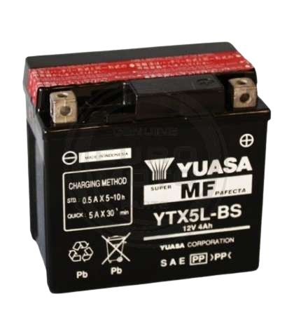 BATERIA YUASA YTX5L-BS R: 61318