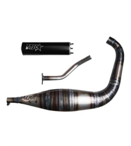 ESCAPE DERBI / AM6 ( 50/70 C.C. ) SILENCIADOR NEGRO MJC R: MJC50700BK