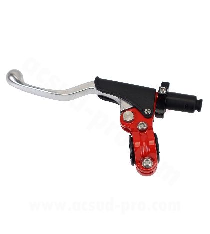 MANETA EMBRAGUE PREMIUM CON SOPORTE EN ROJO CROSS / ENDURO R: 331500H