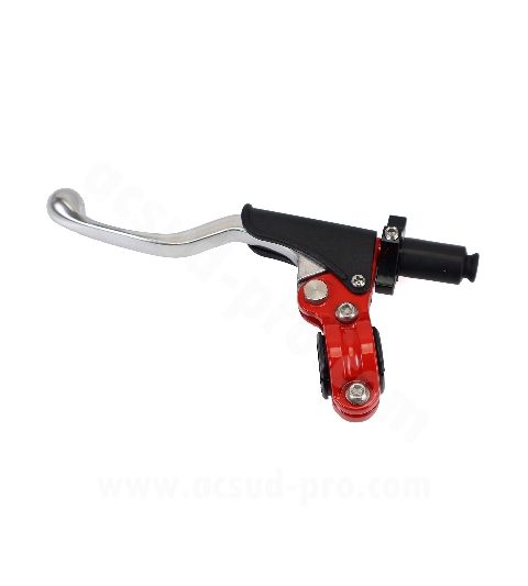 MANETA EMBRAGUE PREMIUM CON SOPORTE EN ROJO CROSS / ENDURO R: 331500H