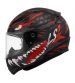 CASCO INTEGRAL LS2 FF353 RAPID II KAIJU MATT BLACK RED WHITE R: 891844