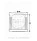 FILTRO DE ACEITE KYMCO SUPER DINK 125 99 - MEIWA - R: F268566