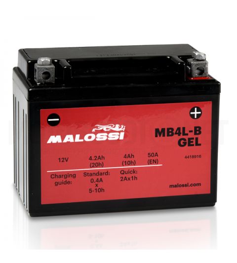 BATERÍA MALOSSI MB4L-B GEL R: 4418916