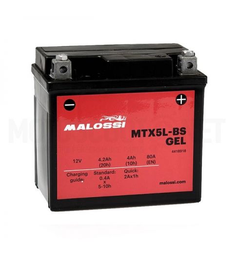 BATERÍA MALOSSI MTX5L-BS GEL R: 4418918