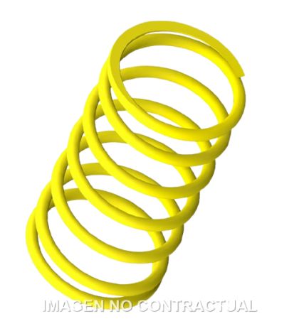 MUELLE POLEA CONDUCIDA MALOSSI AMARILLO YAMAHA X MAX 300 C.C. R: 2918425Y0