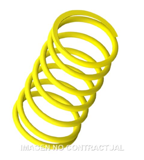 MUELLE POLEA CONDUCIDA MALOSSI AMARILLO YAMAHA X MAX 300 C.C. R: 2918425Y0