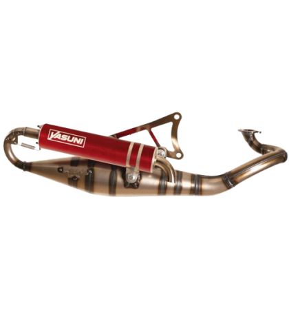 ESCAPE YASUNI R PRO MINARELLI HORIZONTAL SILENCIADOR ROJO - HOMOLOGADO - R: TUB902R-RPRO