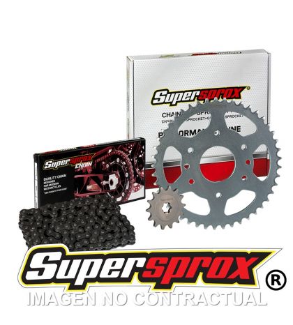 KIT TRANSMISIÓN SUPERSPROX HONDA WAVE 110 C.C.(12/19) R: KPER0028