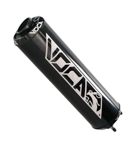 SILENCIADOR - VOCA RACING ALUMINIO NEGRO R: VCR-RD30200.01/BK
