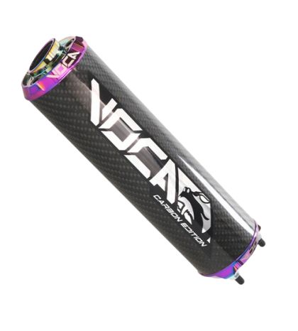 SILENCIADOR VOCA BESTIA CARBONO CNC ANONIZADO / NEOCROMADO R: VCR-RD30400/CATI