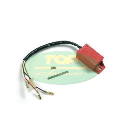 CDI (AVANZE VARIABLE) ROJO - MINARELLI SCOOTERS CON ENCENDIDO YAMAHA (APRILIA, BETA, MALAGUTI) - INCL. CHAVETA - R: 9909230