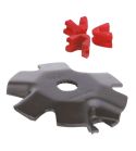 TAPA RAMPAS VARIADOR MALOSSI MULTIVAR MINARELLI RUEDA GRANDE 517075 R: 258074B