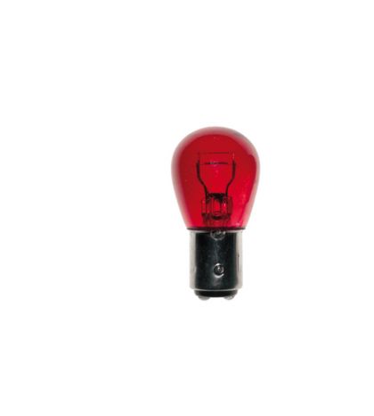 LAMPARA 12 V. /21/5W BAW15D ROJA TETON DESCENTRADO R: 91R