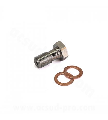 TORNILLO BANJO SIMPLE INOX M10 X 100 L: 25 MM. R: 282054