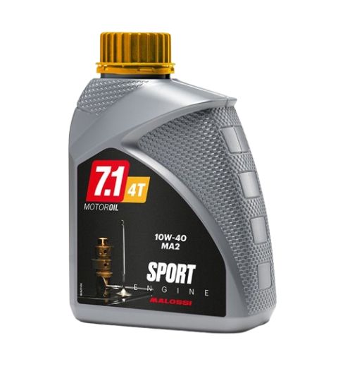ACEITE MALOSSI 7.1 4T OIL SPORT ENGINE SAE 10W40 ( 1 LITRO ) R: 7615797B