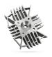 CULATA VARIANT START 74 C.C. BRK RACING R: CUL-1037-HC