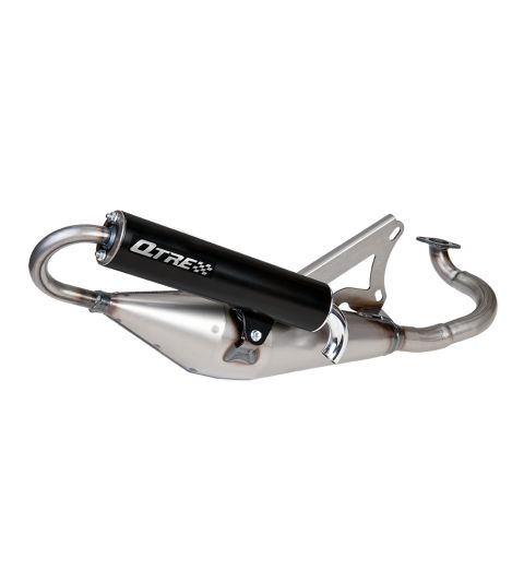 TUBO DE ESCAPE Q-TRE KYMCO SUPER 9 / DINK / VITALITY 50 C.C. BLACK ALU. R: 0608503