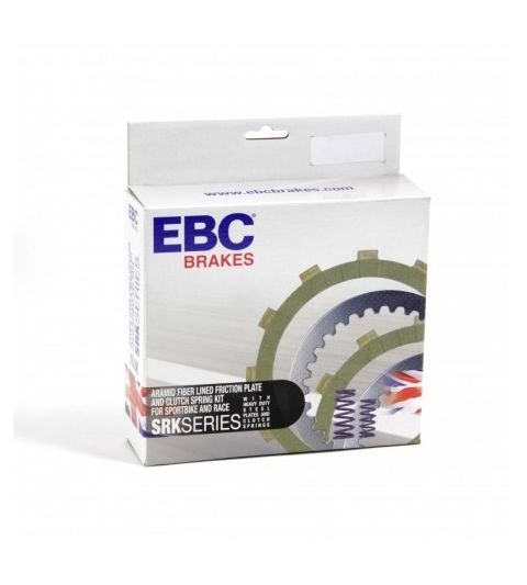 JUEGO DISCOS EMBRAGUE YAMAHA YZF R6 06/17 KEVLAR + MUELLES + SEPARADORES - EBC - R: SRK087