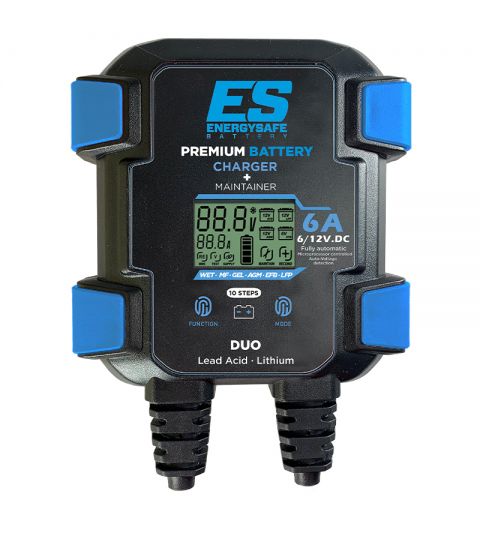 CARGADOR ENERGYSAFE DUO PRO 6A R: 459020