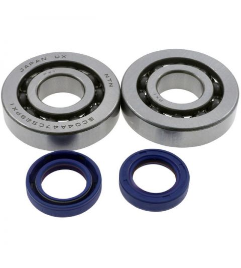 KIT RODAMIENTOS Y RETENES CIGUEÑAL AM6 - POLINI - R: 282.0003