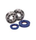 KIT RODAMIENTOS Y RETENES CIGUEÑAL MINARELLI SCOOTER - POLINI FKM - R: 282.0002