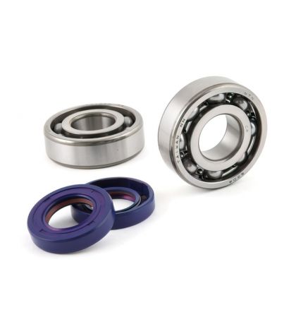 KIT RODAMIENTOS Y RETENES CIGUEÑAL DERBI E2/E3/E4 - POLINI - R: 282.0004