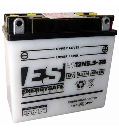 BATERÍA ENERGYSAFE ES12N5.5-3B CON ÁCIDO R: 0680634
