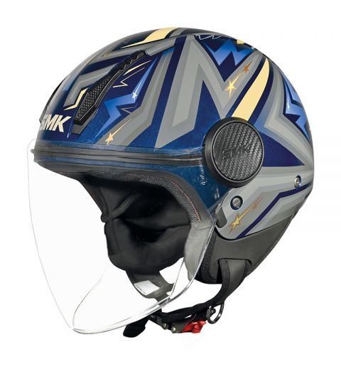 CASCO JET SMK LAMINAR STARZ DECORADO BRILLO TL (GL565) R: D001800100GL56504