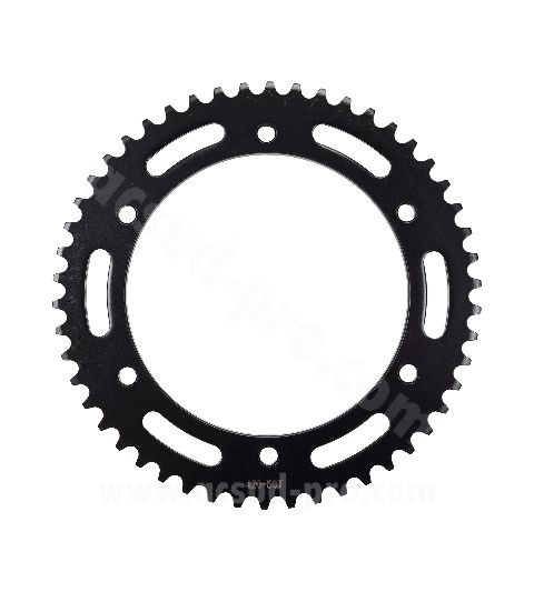 CORONA FANTIC 50 CC. XE-XM 2017 420 50 Z. NEGRA ( D: 136MM / 6 AGUJEROS ) R: 264751D