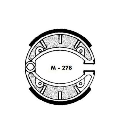 JUEGO ZAPATAS FRENO PUCH BORRASCA - AGPA - R: M278