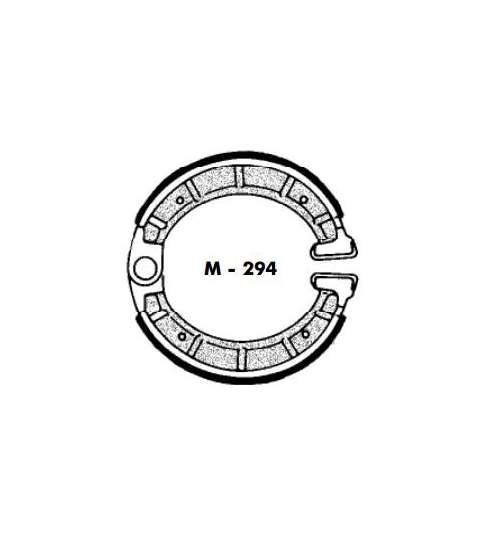 JUEGO ZAPATAS FRENO DERBI VARIANT - AGPA - R: M294