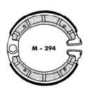 JUEGO ZAPATAS FRENO DERBI VARIANT AGPA R: M294