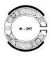 JUEGO ZAPATAS FRENO HONDA MTX 50, SL 200/250 - AGPA - R: M297