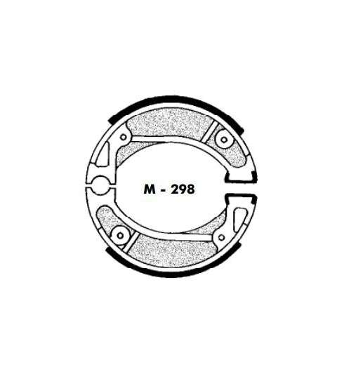 JUEGO ZAPATAS HONDA WALLAROO 50, PK 50 - AGPA - R: M298