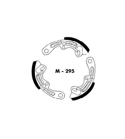 JUEGO ZAPATAS EMBRAGUE VARIANT 3 PIEZAS - AGPA - R: M295
