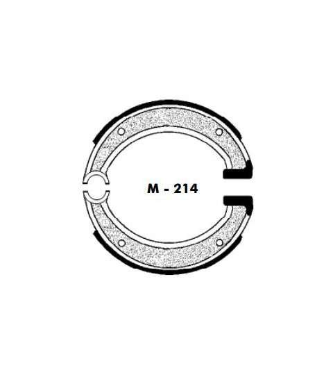 JUEGO ZAPATAS GUZZI DINGO 49 MODERNA 105X20 - AGPA - R: M214
