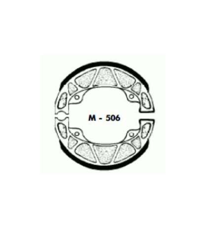 JUEGO ZAPATAS FRENO PIAGGIO SFERA 50, ZIP 50, NRG 50 - AGPA - R: M506