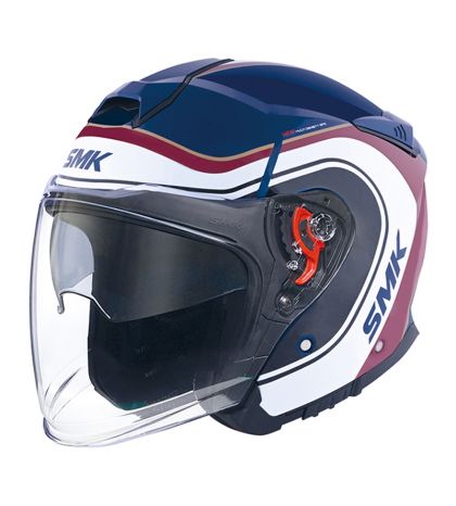 CASCO JET CON VISOR SOLAR (TM) GTJ LIBERO DECORADO BRILLO (GL513) R: D001400400GL51303