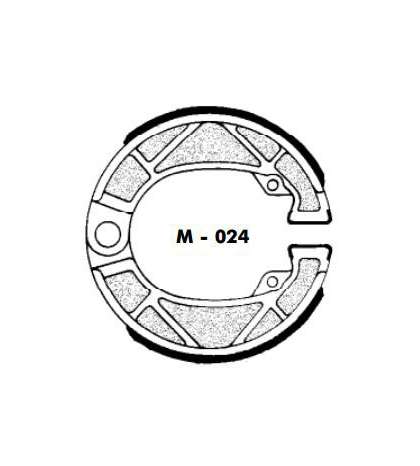 JUEGO ZAPATAS FRENO APRILIA CLASSIC 50 - AGPA - R: M024